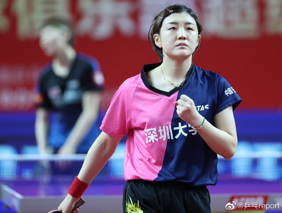 乒超深圳大学3-1山东鲁能夺冠