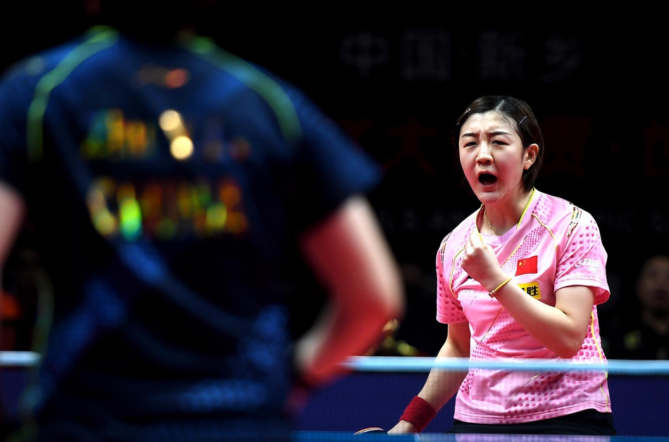 奥运模拟赛陈梦晋级女单决赛