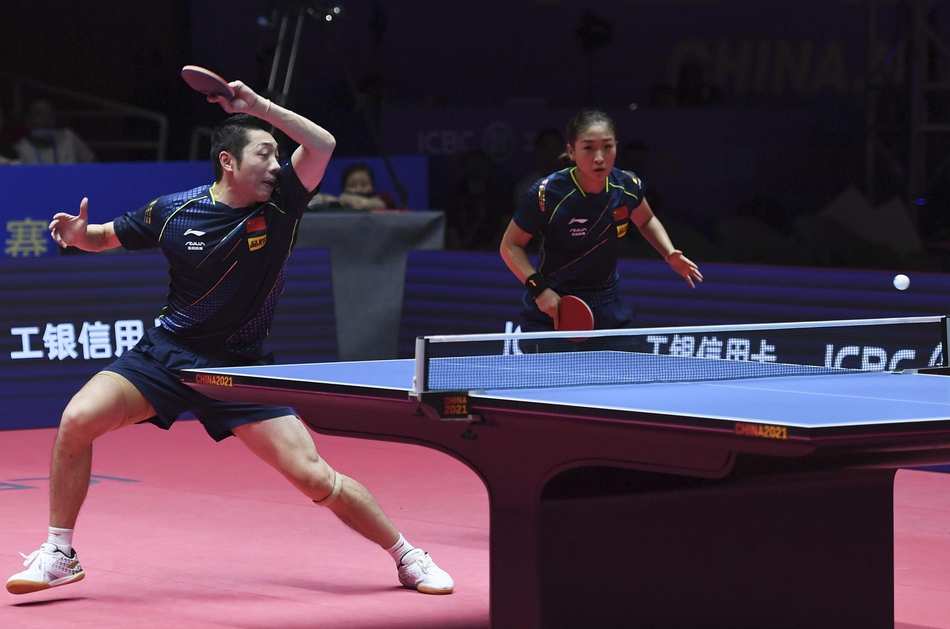 直通赛王楚钦/孙颖莎混双夺冠