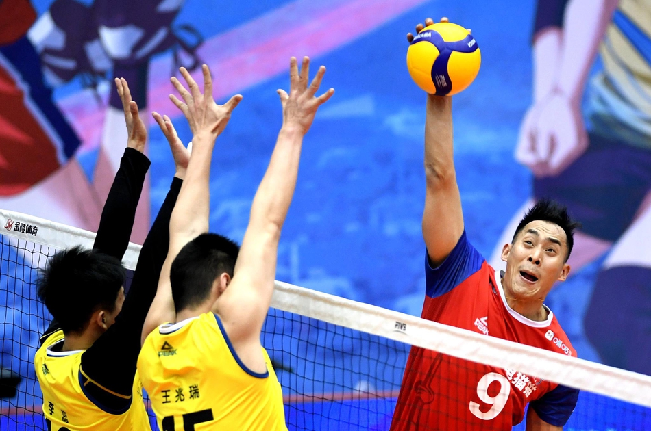 男排超级联赛：江苏3-1胜四川