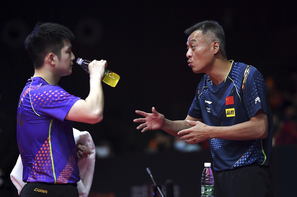 奥运模拟赛周启豪4-2樊振东夺冠