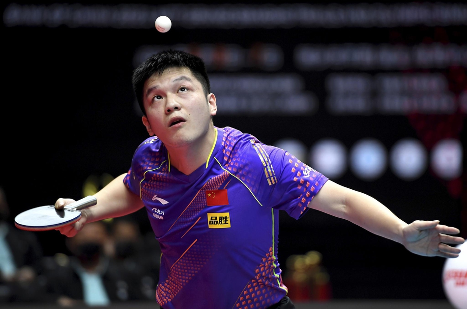 奥运模拟赛周启豪4-2樊振东夺冠