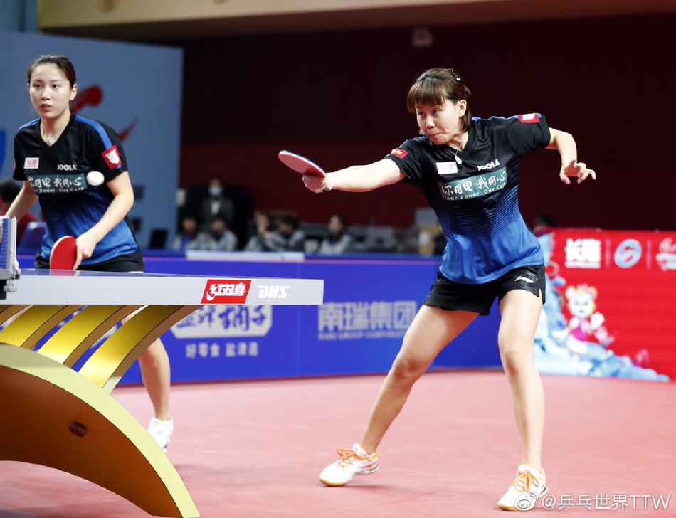 乒超联赛第二轮女团精彩图集