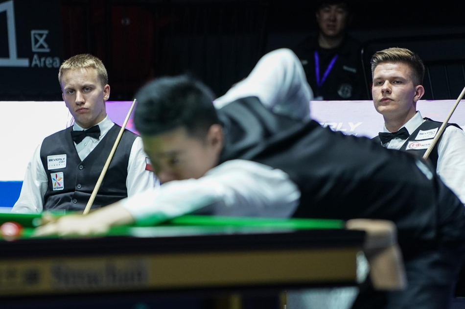 斯诺克世界杯中国A队胜波兰队