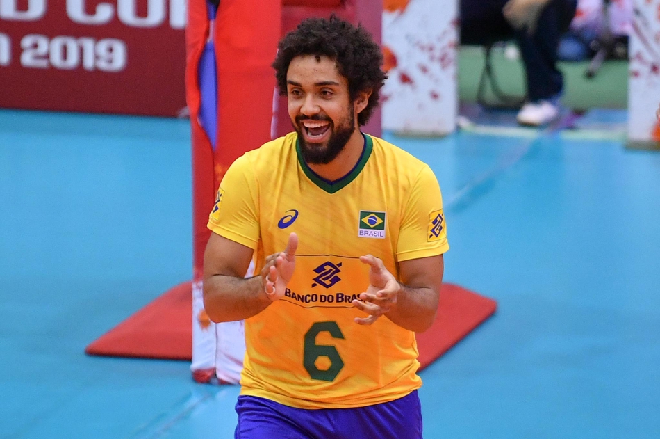 男排世界杯巴西3-0突尼斯8连胜