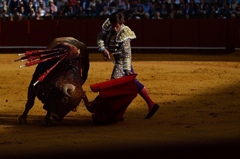 塞维利亚斗牛表演血脉喷张