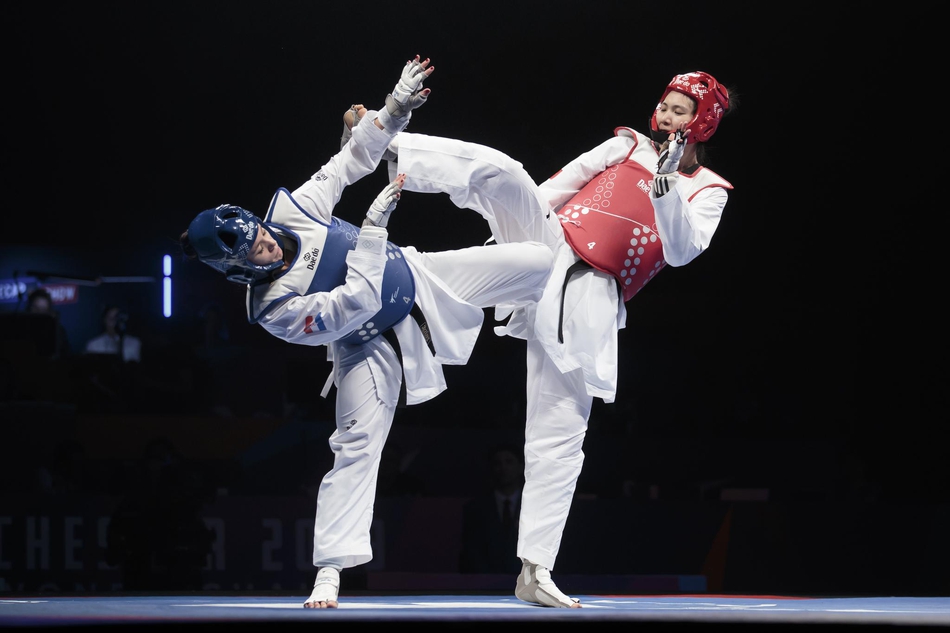 跆拳道世锦赛郑姝音进决赛
