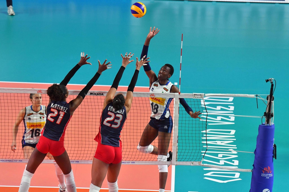 世联意大利站意大利3-1多米尼加