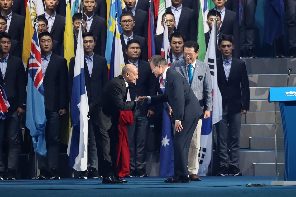 游泳世锦赛开幕式在光州举行