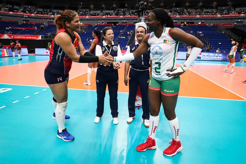 女排世界杯多米尼加3-2喀麦隆