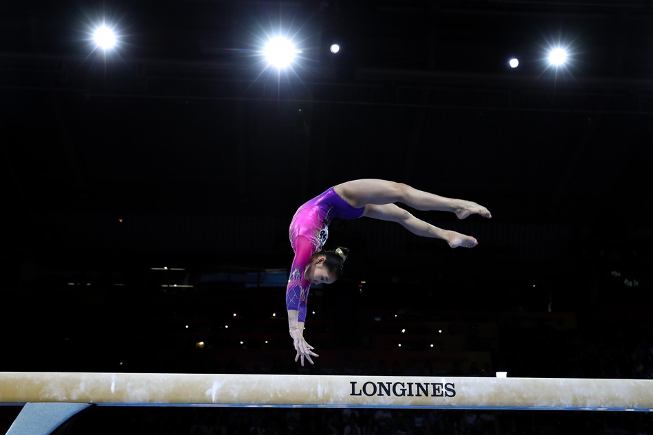 世锦赛唐茜靖全能摘银回顾