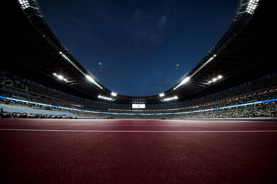 国立竞技场举办竣工仪式