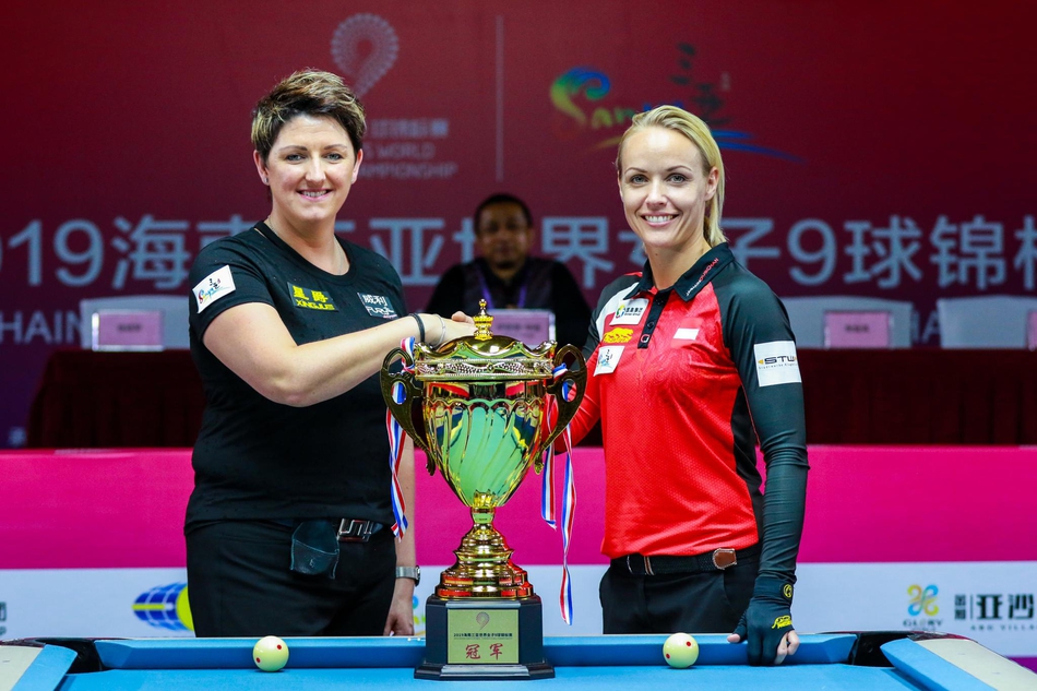 9球世锦赛凯莉-费雪夺冠