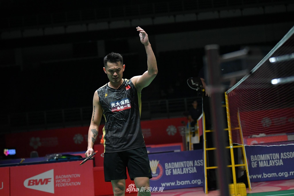 大马大师赛林丹首轮不敌约根森