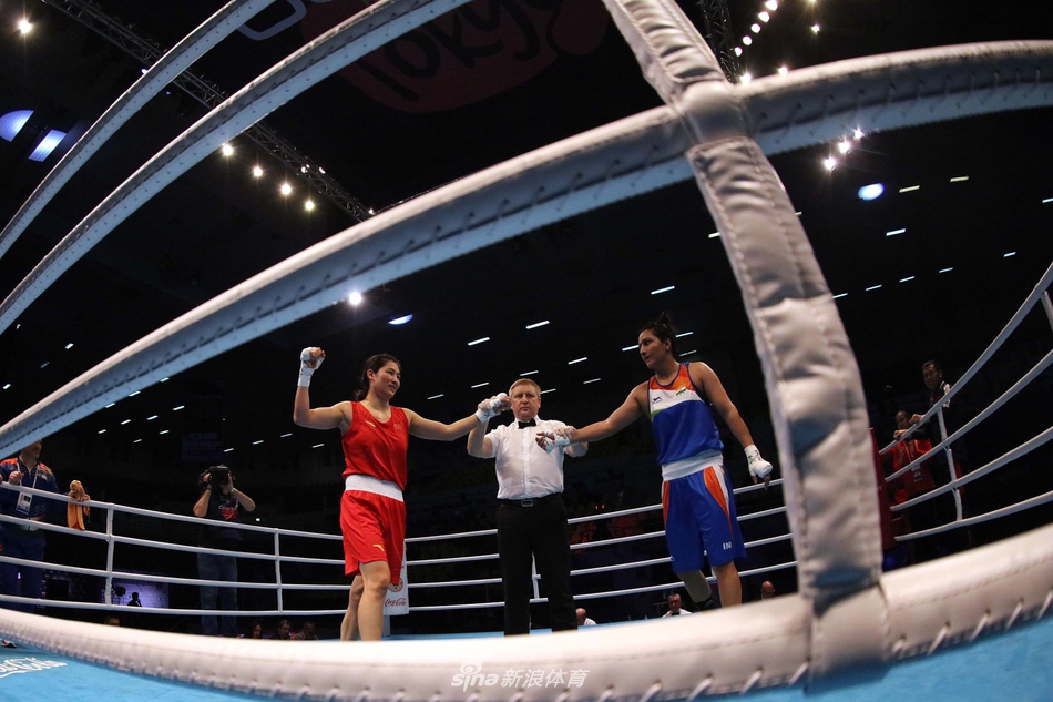 拳击奥运资格赛李倩晋级决赛