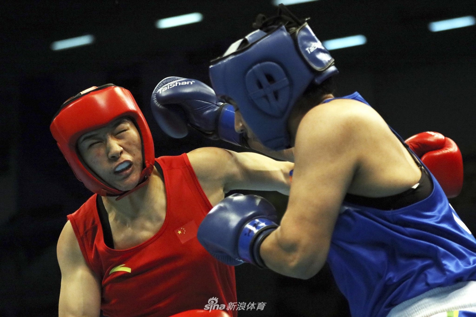 拳击奥运资格赛李倩晋级决赛