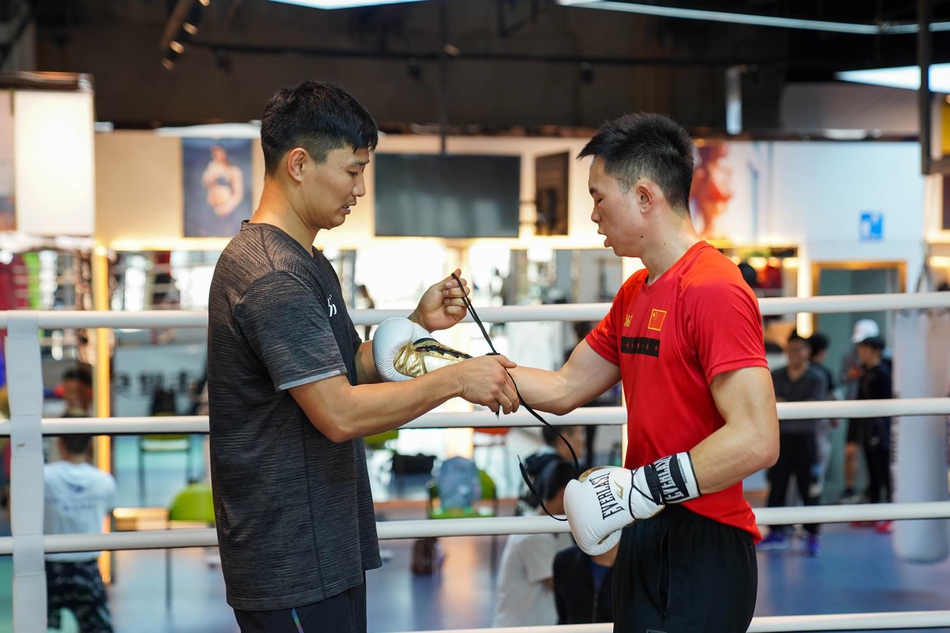 徐灿在昆明训练