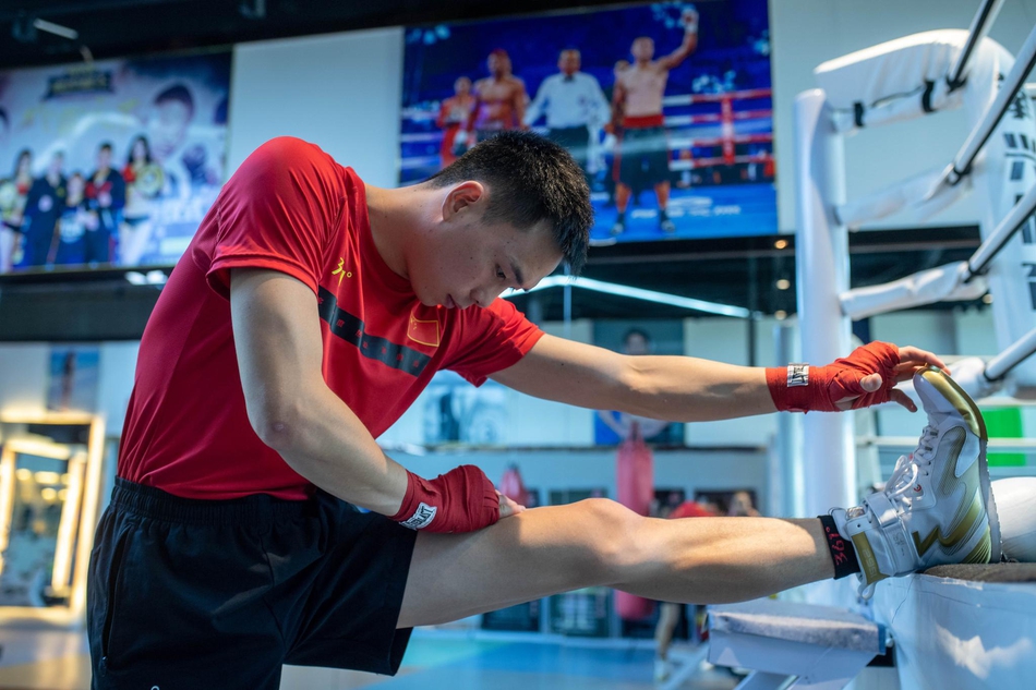 徐灿在昆明训练