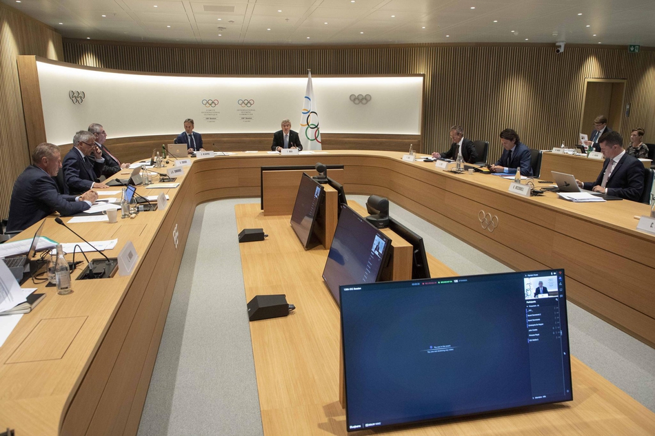 国际奥委会召开首次线上全会