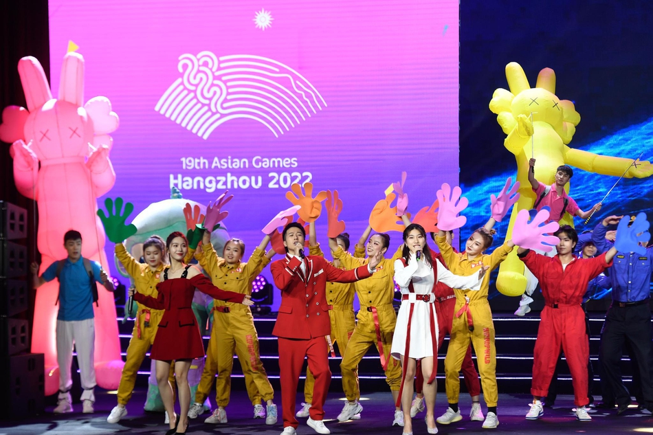 杭州亚运会体育图标发布 志愿者口号征集启动