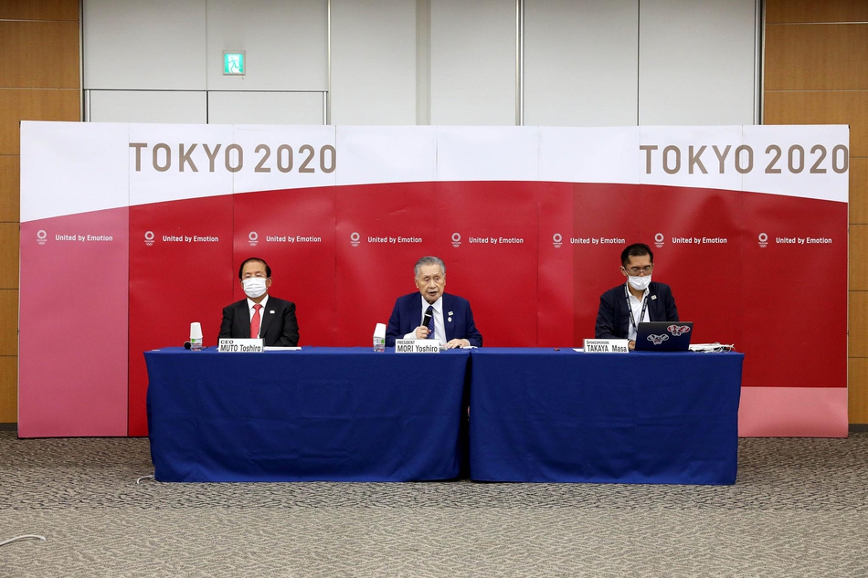 东京奥组委召开新闻发布会