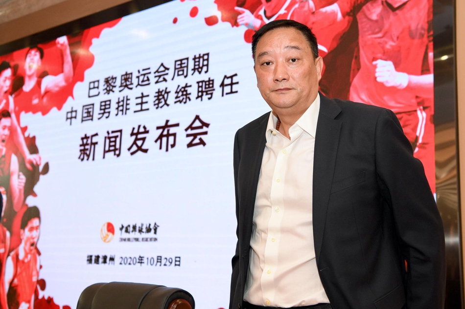 吴胜担任新一届中国男排主教练