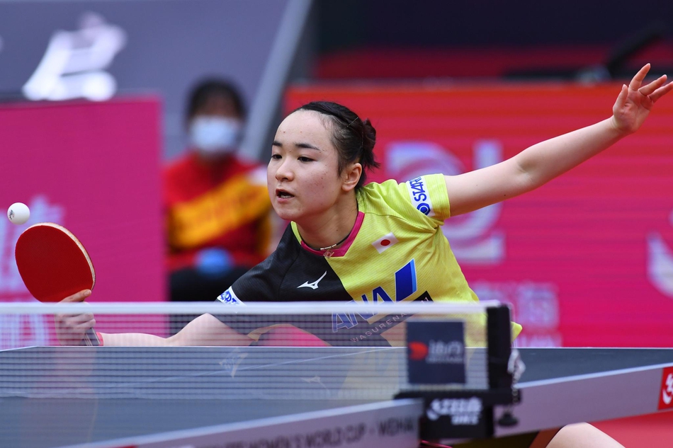 女乒世界杯孙颖莎4-2伊藤美诚