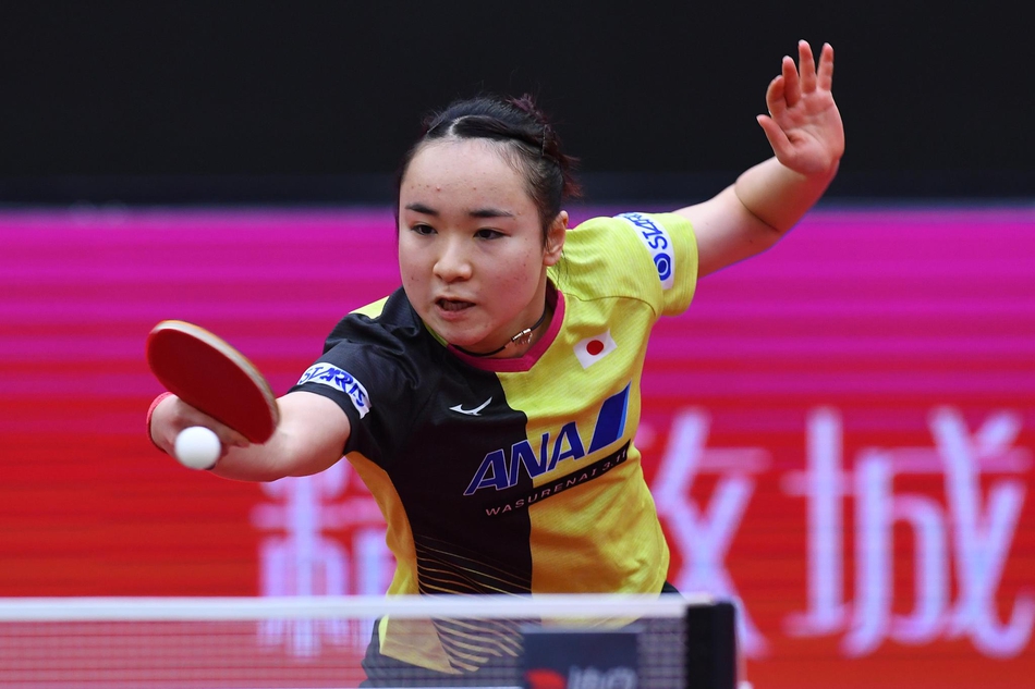 女乒世界杯孙颖莎4-2伊藤美诚