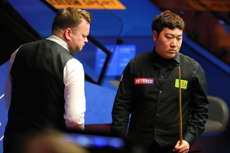 世锦赛颜丙涛6-10落后墨菲