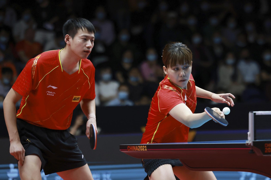 模拟赛周雨/陈幸同晋级决赛