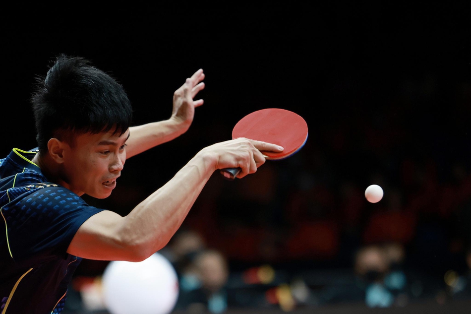 奥运模拟赛周启豪4-2樊振东夺冠