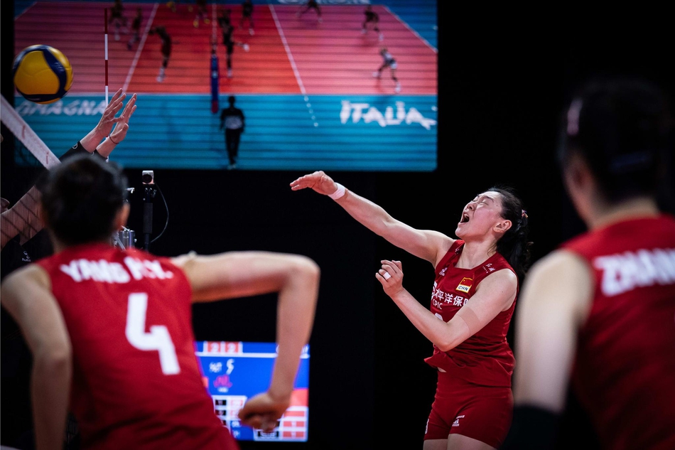 世联中国女排逆转德国