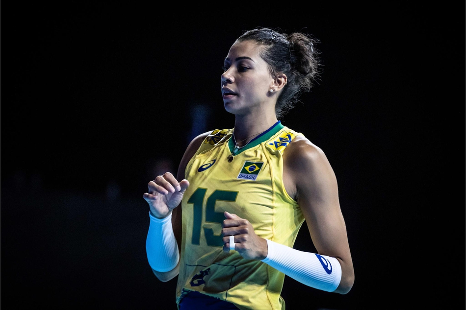 世联中国女排vs巴西女排