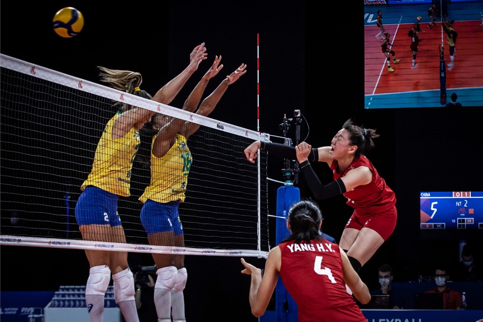 世界女排联赛张常宁yyds