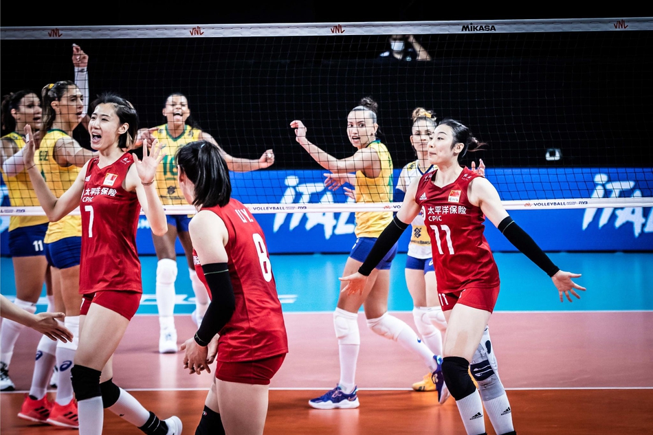 世界女排联赛张常宁yyds