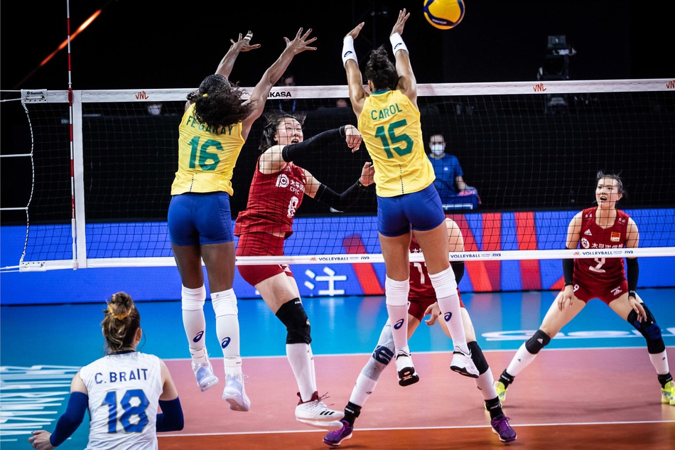 世界女排联赛张常宁yyds