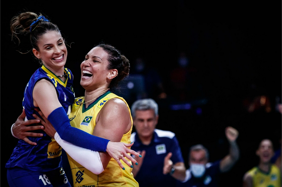 世联巴西女排3-1日本晋级决赛