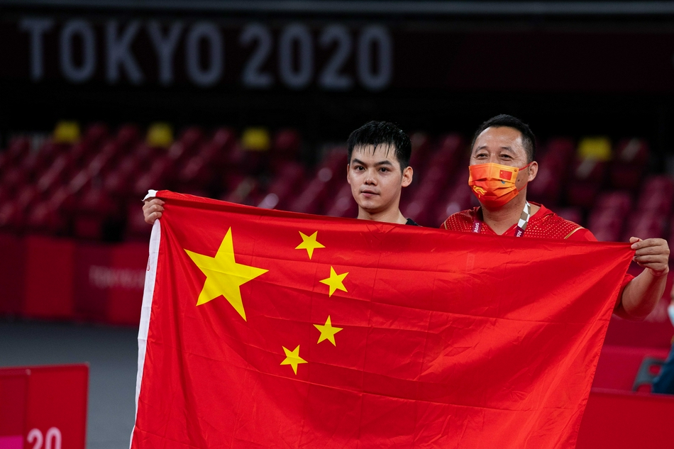 残奥会男子单打8级赵帅夺冠