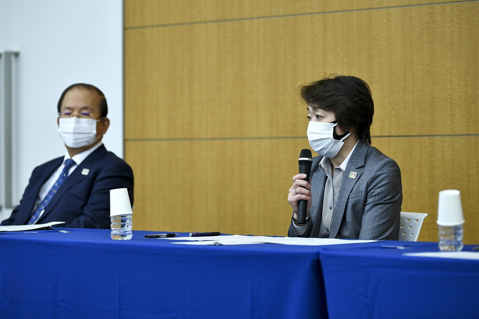 东京奥组委主席桥本圣子召开紧急发布会