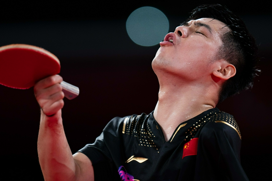 残奥会男子单打8级赵帅夺冠