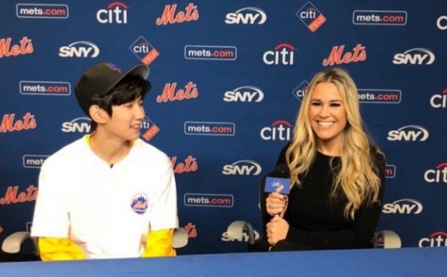 王源美职棒开球