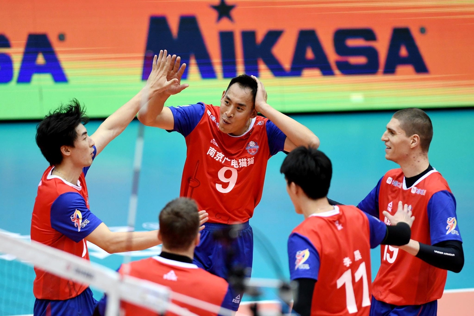 男排超级联赛：江苏3-1胜四川
