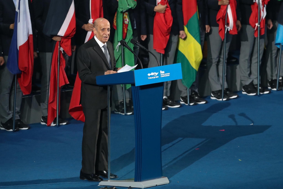 游泳世锦赛开幕式在光州举行