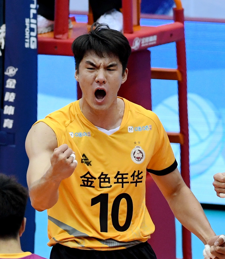 男排联赛：上海3-1山东