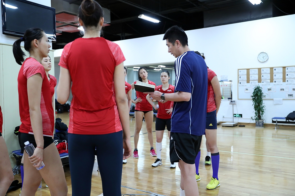 中国女排2019第一期训练