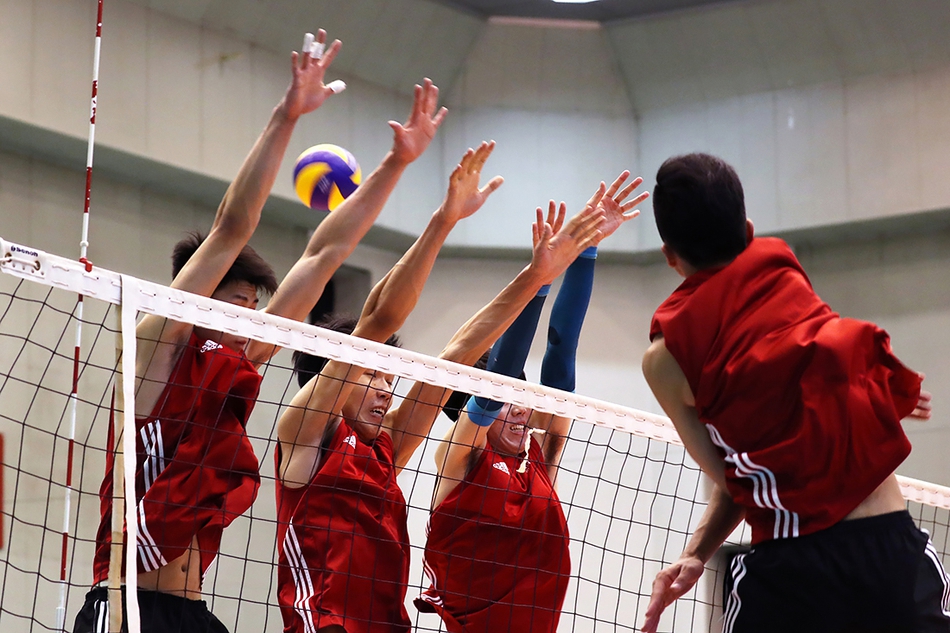 中国男排2019第一期训练