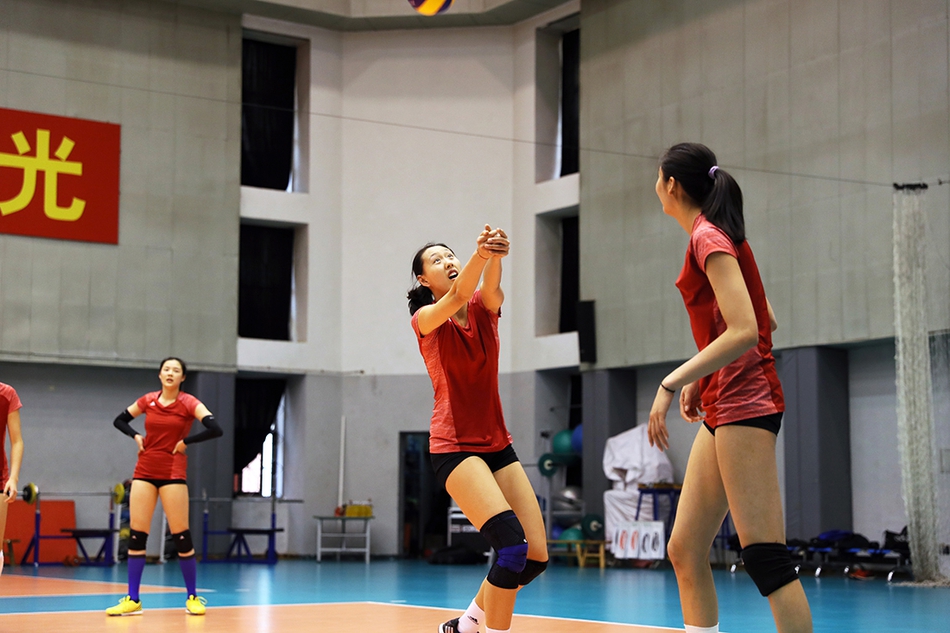 中国女排2019第一期训练