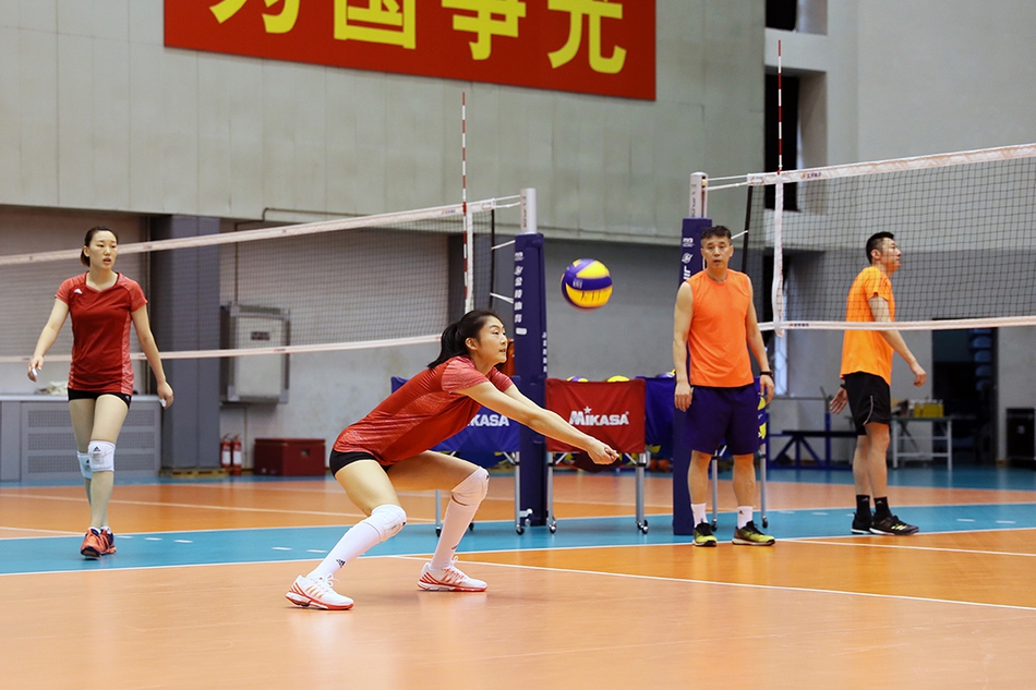 中国女排2019第一期训练