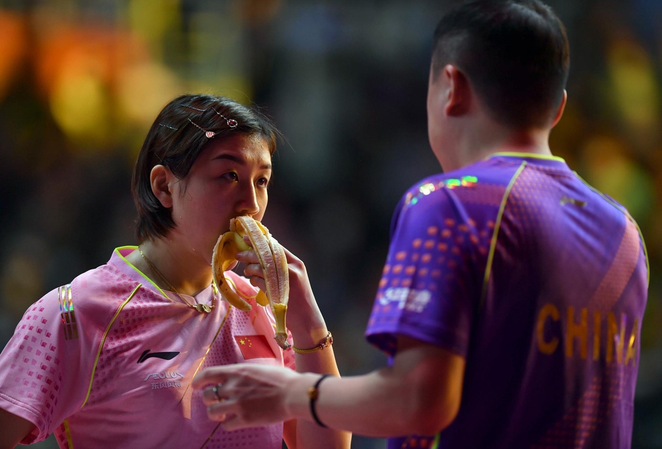 奥运模拟赛陈梦4-2孙颖莎夺冠