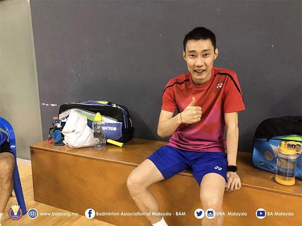 李宗伟恢复训练